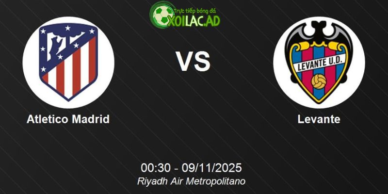 Atlético de Madrid vs Levante